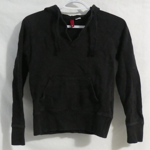 DIVIDED by H&M | size 4 | Black Hooded Sweatshirt | Kangaroo Pockets | GUC - Picture 2 of 15